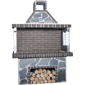 wood-burning barbecue 1