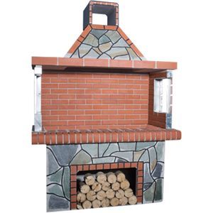 wood-burning barbecue 1
