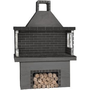wood-burning barbecue 1