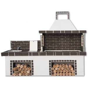 wood-burning barbecue 1
