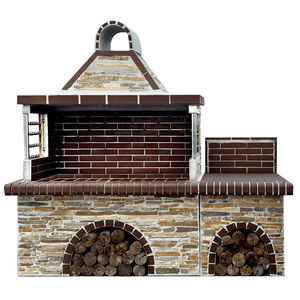 wood-burning barbecue 1