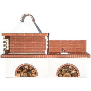 wood-burning barbecue 1