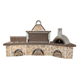 wood-burning barbecue 1