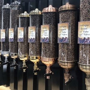 wall-mounted coffee bean dispenser