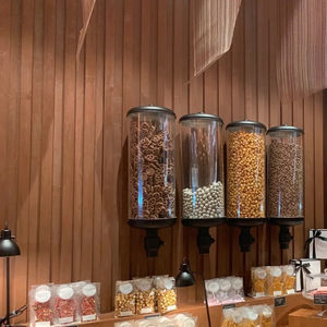 wall-mounted coffee bean dispenser