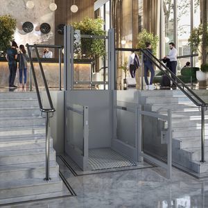 wheelchair lifting platform