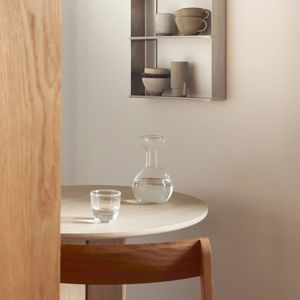 blown glass carafe