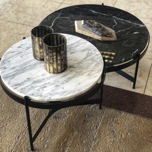 contemporary nesting tables