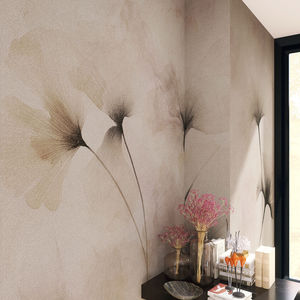 gold-laminated wallpaper
