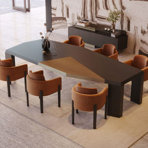 contemporary dining table