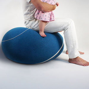 contemporary pouf