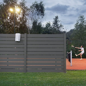 louvered fence