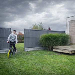 louvered fence