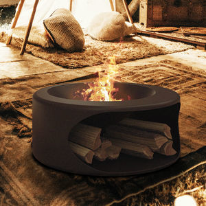 wood-burning fire pit