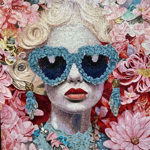 artistic mosaic tile
