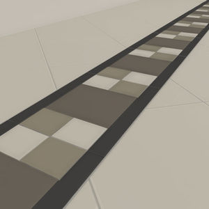 porcelain stoneware border tile