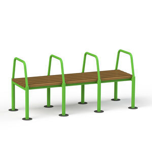 outdoor sit-up bench