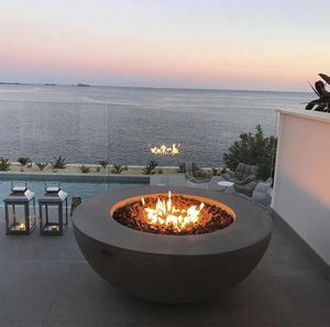 wood-burning fire pit