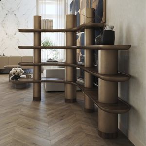 free-standing bookcase