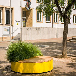 contemporary public bench 1