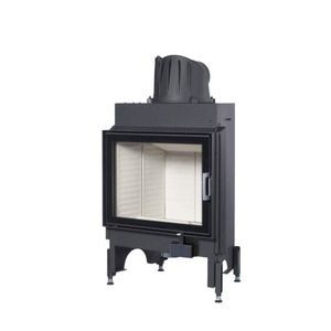 Closed wood hearth - 75x39 S II 2.0 - AUSTROFLAMM - double-sided ...