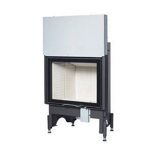closed wood hearth