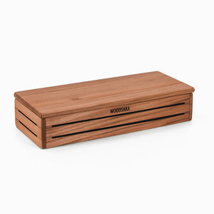 cherrywood desk organizer