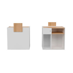 melamine reception desk