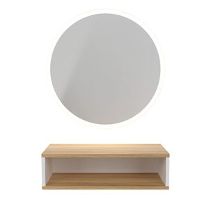 wall-mounted mirror