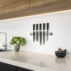 steel knife block