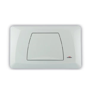 double toilet flush plate