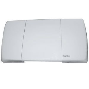 double toilet flush plate