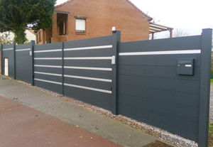 louvered fence