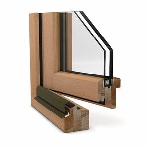 wooden window
