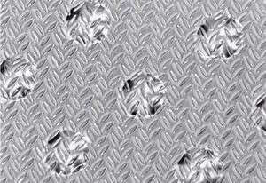 aluminum tactile tile