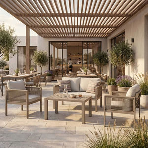contemporary lounge garden set 1