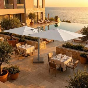 rectangular parasol