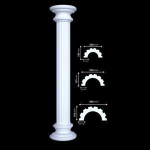 polystyrene column cover