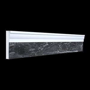 black baseboard