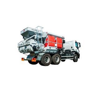 mobile concrete mixing plant