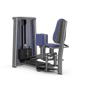 leg adduction weight training machine