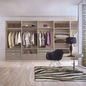 modular walk-in wardrobe