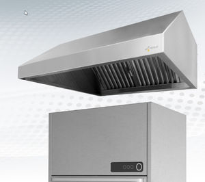 wall-mounted range hood