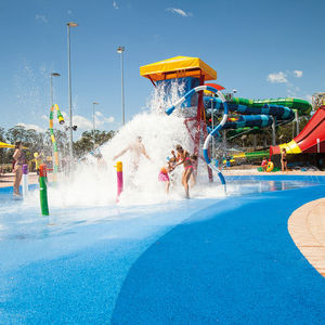 EPDM water play feature