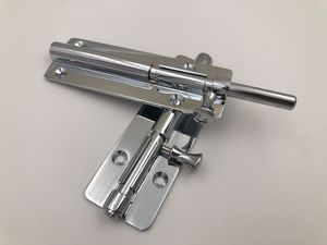 chrome-plated brass barrel bolt