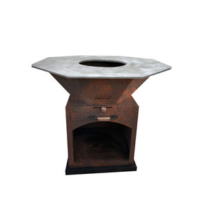 wood-burning fire pit