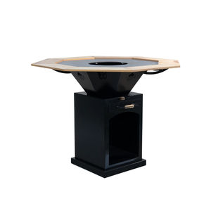 wood-burning fire pit