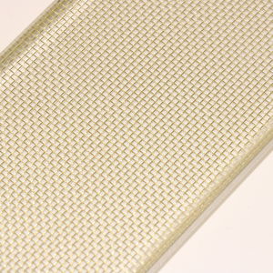 wired glass panel