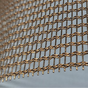 brass woven wire fabric