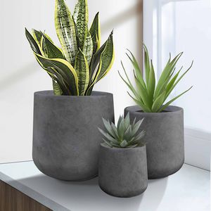 fiberglass planter